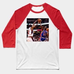 90's Basketball Photo Classic Sports Retro Funny Parody Baseball T-Shirt